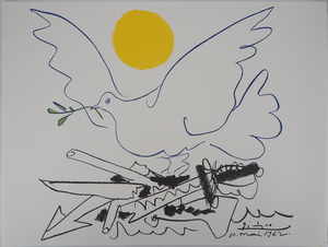 Pablo Picasso, Colombe de l'avenir, Lithograph