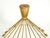 Large Mid-Century Modern Brass Sputnik Ceiling Light with 20 Arms, 1950s For Sale - Image 17 of 18