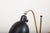 Black Type K Floor Lamp in Black Cast Metal Base and Lacquered Sheet Metal Shade with Rotary Switch by Christian Dell for Belmag, 1932 For Sale - Image 8 of 13