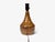Holbæk Keramik, Table Lamp, Orange Glazed Stoneware, Denmark, 1970s For Sale - Image 9 of 11