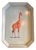 Giraffe Rectangular Tray by Les Ottomans For Sale
