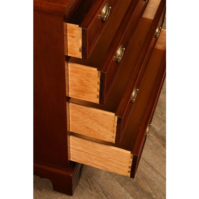 Hekman Copley Place Flame Mahogany Chest Of Drawers For Sale In Philadelphia - Image 6 of 18