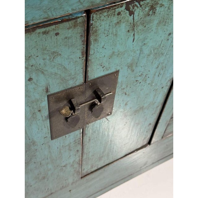 Chinese Blue Sideboard For Sale - Image 6 of 18