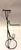 Pair of Mid Century Metal Wire Stick Figure Wine Bottle and Goblet Holders For Sale In New York - Image 6 of 8
