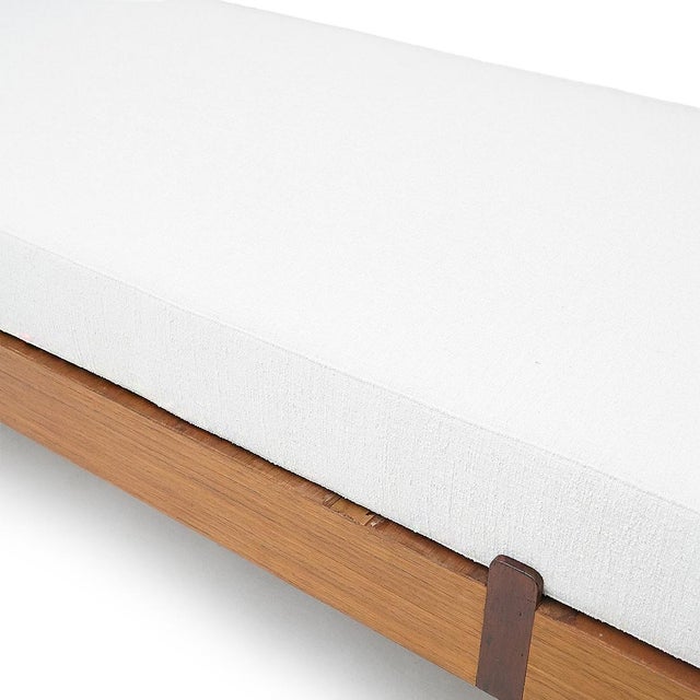 Vintage Daybed with Wooden Frame, 1950s For Sale - Image 11 of 15