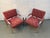 Mid-Century Modern Mid 20th Century Attributed to Milo Baughman for Thayer Coggin Flat Bar Chrome Lounge Chairs For Sale - Image 3 of 10
