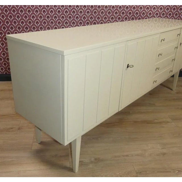 Large Cream Sideboard, 1970s For Sale - Image 9 of 13
