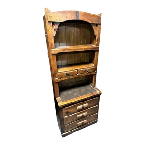 Henry Link Vintage Link Taylor ‘Rawhide’ Series Chest and Hutch - Made in North Carolina in 1976