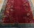 1920s Raspberry Red Floral Antique Chinese Art Deco Carpet 6' X 8'8'' Knotted Wool Rug For Sale - Image 12 of 13