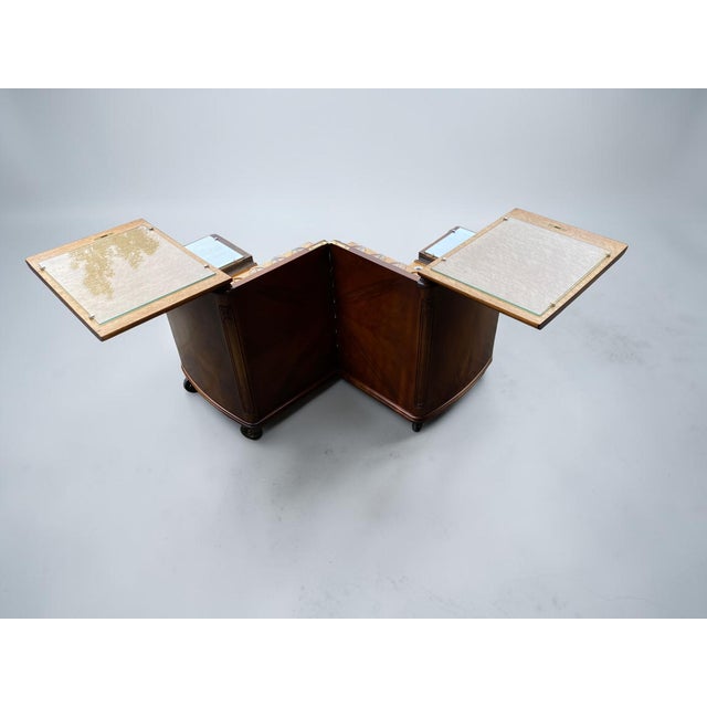 Architectural Bar Cart, Germany, 1950s For Sale - Image 4 of 18