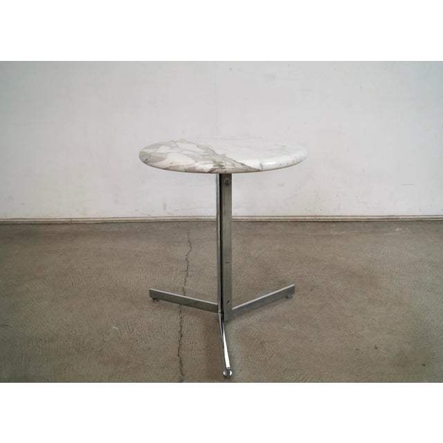 Vintage Mid century Modern De Sede end table for sale. It was designed by Hans Eichenberger for De Sede, and is in...