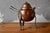 Antique 18th Century Hammered Copper Teapot on Wrought Iron Tripod For Sale - Image 4 of 10