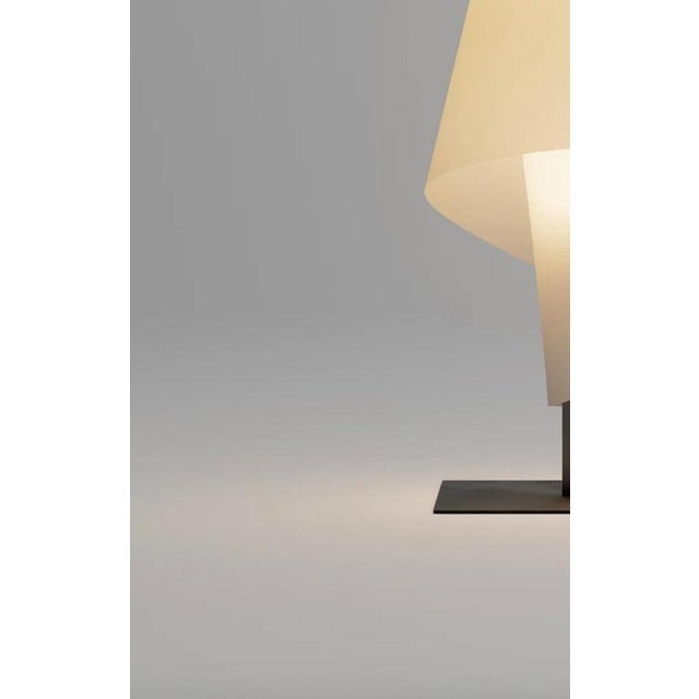 Mid-Century Modern TALLA 3 Table Lamp in Steel & PVC from Josep Aregall For Sale - Image 6 of 15