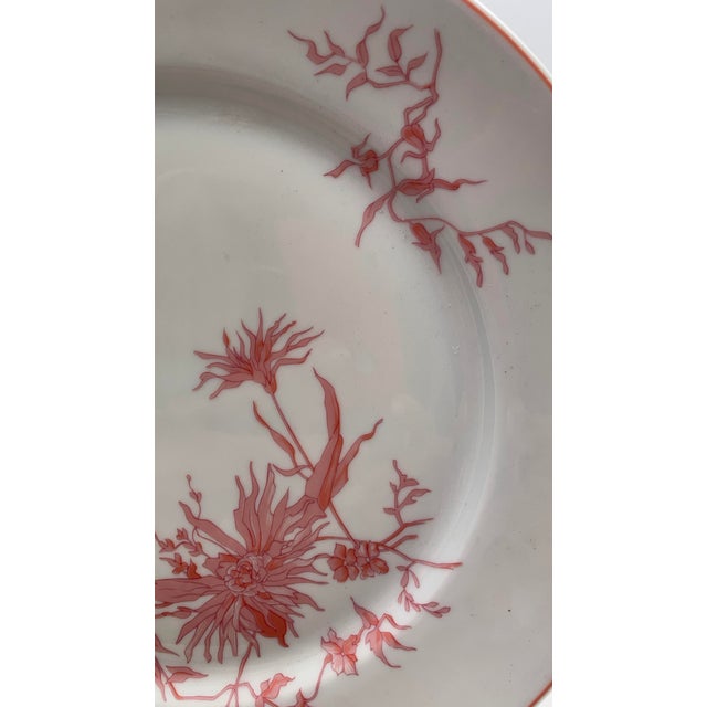 1960s Vintage Limoges Hard Porcelain Plates by Georges Boyer, 1960s, Set of 12 For Sale - Image 5 of 9