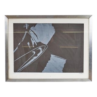 Ettore Falchi, Composition, 1960s, Lithograph For Sale