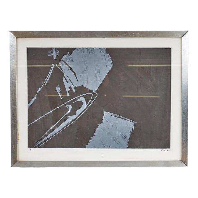 Ettore Falchi, Composition, 1960s, Lithograph For Sale