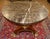 Traditional 1990s Mahogany Neo Classical Regency Style Marble Top Dining Center Table For Sale - Image 3 of 10