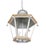 Vintage French Chinoiserie Three-Tier Pagoda-Shaped Metal Chandelier, White, Light Blue, and Gold For Sale - Image 10 of 11