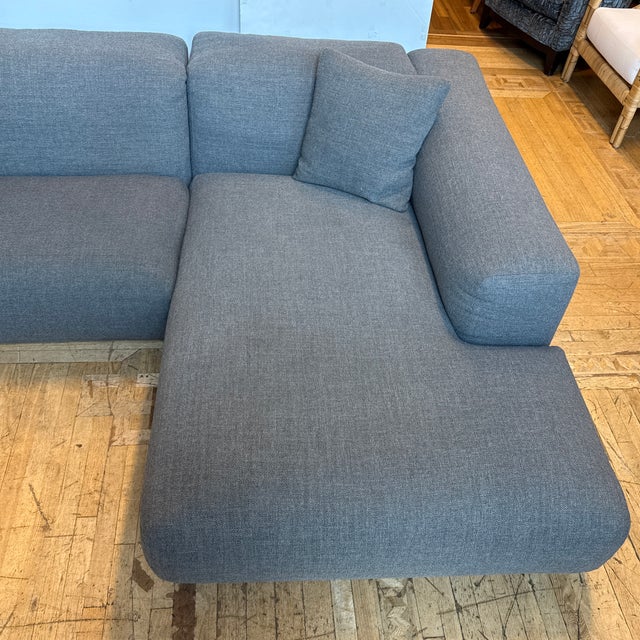 2020s Matthew Hilton for Design Within Reach Kelston Right Chaise Sectional Sofa For Sale - Image 5 of 12