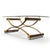 A Stunning Italian Vintage MCM Coffee Table Blends M-C Structural Innovation With Hollywood Regency Glamour. For Sale - Image 4 of 11