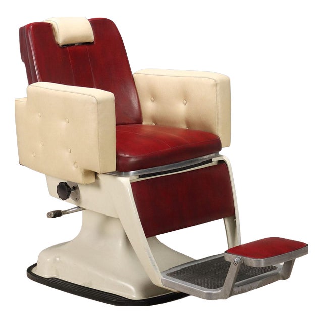 Vintage Barber Chair, 1960s For Sale