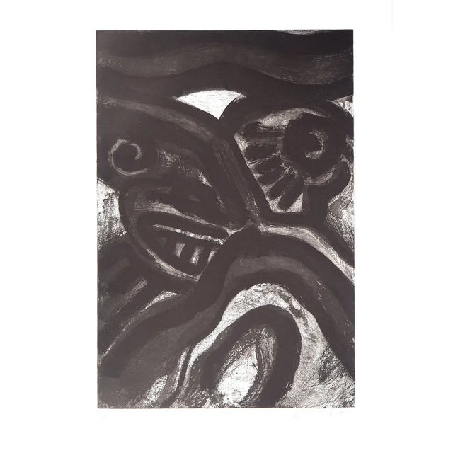 Bengt Lindstrom, Meeting, Original Engraving For Sale - Image 5 of 5