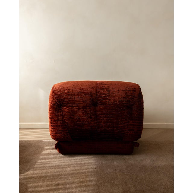 Textile Modular Nuvolone Sofa by Rino Maturi for Mimo Padova, 1970s, Set of 3 For Sale - Image 7 of 18
