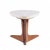 Harvey Probber Mid Century Walnut and Terrazzo Side End Table This side table measures: 15.5 wide x 20.75 deep x 15 inches...