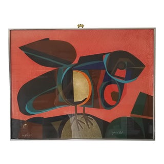 1950s Josep Maria Garcia Llort " La Paloma " Serigraph 102 / 260 For Sale