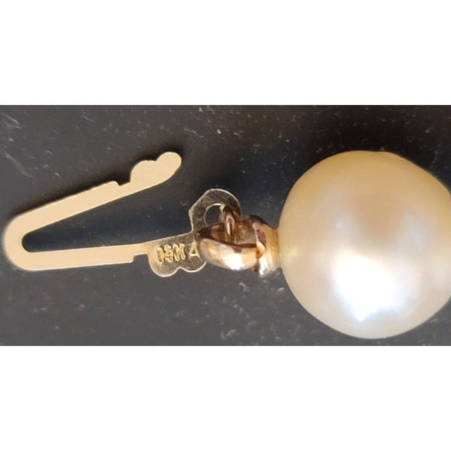 1970s Opera Strand Semi Baroque Pearls, 36" For Sale - Image 11 of 16