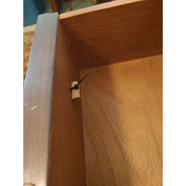 Late 20th Century Baker Furniture Queen Anne Style Writing Desk For Sale - Image 10 of 11