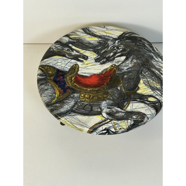 Blue Low Table attributed to Steffenino Turin, 1950s For Sale - Image 8 of 10