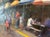 Contemporary Original Painting of City Farmer's Market For Sale - Image 9 of 9