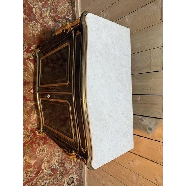 Wood Napoleon III Tall Cabinet For Sale - Image 7 of 10