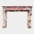 Large Louis Xvi Breche Marble Fireplace Mantel, 1800 For Sale - Image 10 of 11