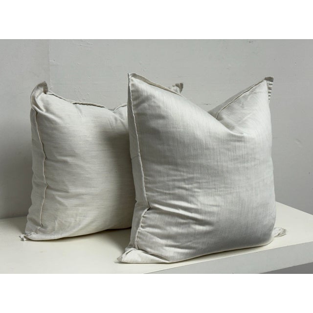 Contemporary Eastern Accent Niche Accent Pillows, Pair For Sale - Image 3 of 12