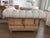 Eggshell Set of 2 Restoration Hardware Deconstructed Chesterfield Chairs For Sale - Image 8 of 12