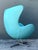 Vintage Egg Chair After Arne Jacobsen For Sale - Image 10 of 12