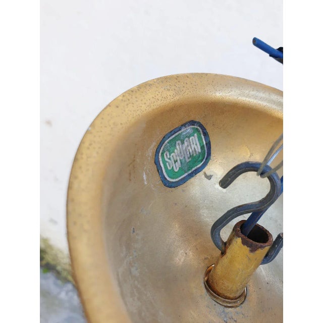 Mid-Century Modern Italian Brass & Crystal Glass Chandelier by Gaetano Sciolari for Sciolari, 1966 For Sale - Image 11 of 12