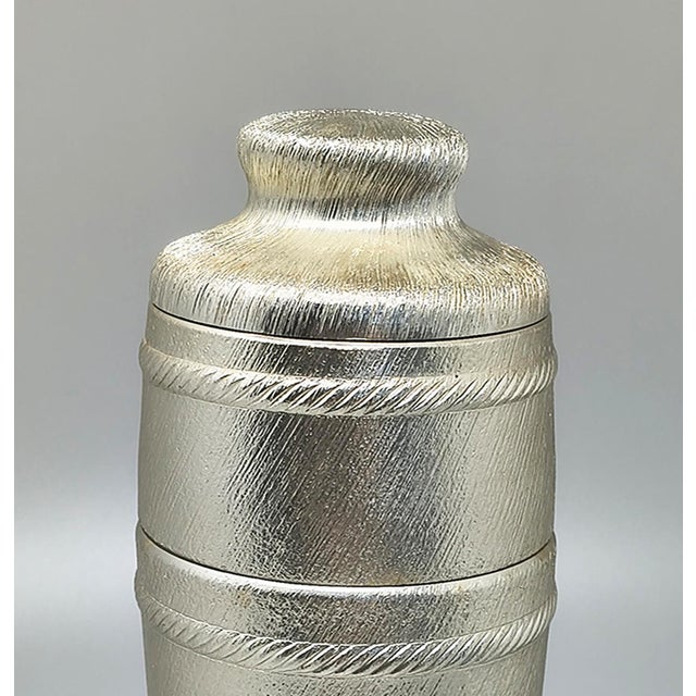 1960s Mid-Century Modern Italian Cocktail Shaker by Giovanni Alessi, 1960s For Sale - Image 5 of 8