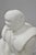 Vintage Seymour Shuren Modern White Carved Marble Male Soldier Figure Sculpture For Sale - Image 10 of 16