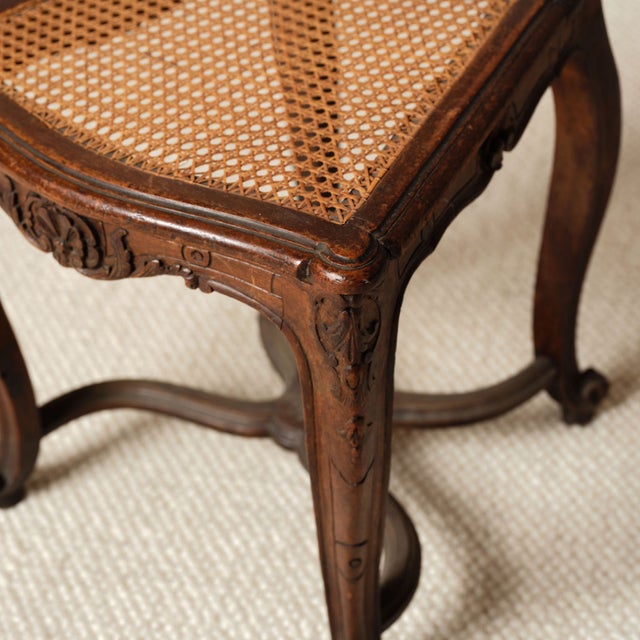 19th Century French Wooden Chair For Sale In Birmingham - Image 6 of 9