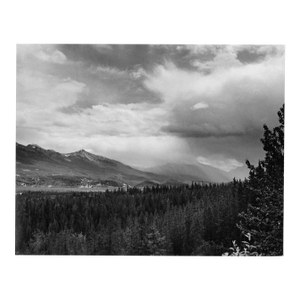 1969 Jackson Wyoming Approaching Storm Photograph by Don Ware