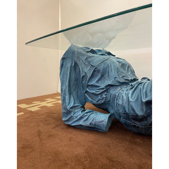 Blue Jeans Pop Art Coffee Table, 1980s For Sale - Image 9 of 16