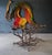 Transparent 1980s Glass Top Dining Table with One of a Kind Steel Rebar Base For Sale - Image 8 of 17