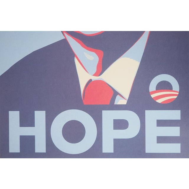Shepard Fairey, HOPE (OBAMA), Lithograph For Sale - Image 4 of 6