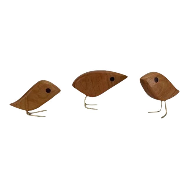 Mid-Century Modern Jacob Hermann Bird Figurines - Set of 3 For Sale