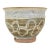 Swirl Motif Mid-Century Art Pottery Planter/Mended For Sale