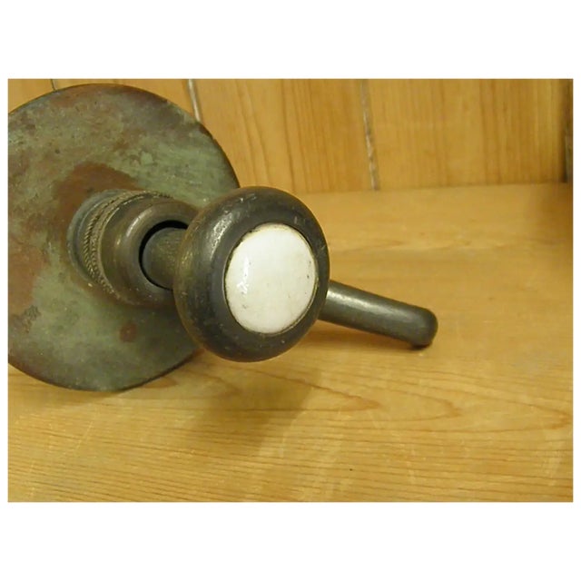 Rare 1910-20s Wards Lime Crush Syrup Dispenser For Sale - Image 16 of 18