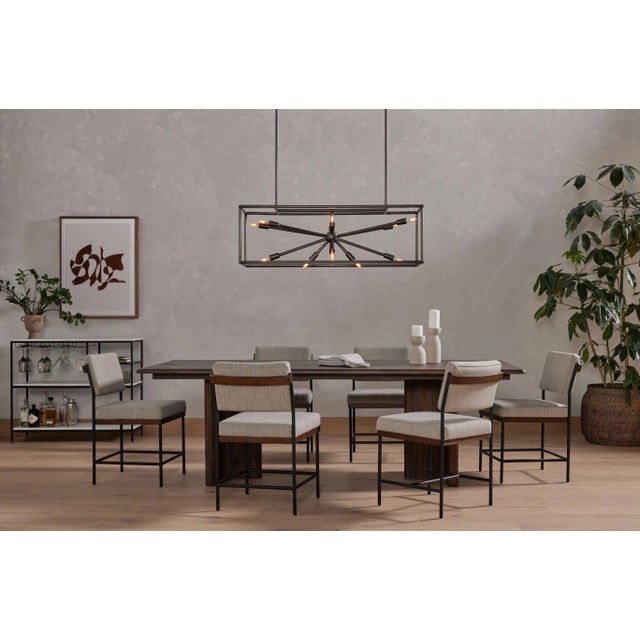 Four Hands Benton Dining Chair - Savile Flannel For Sale - Image 4 of 12